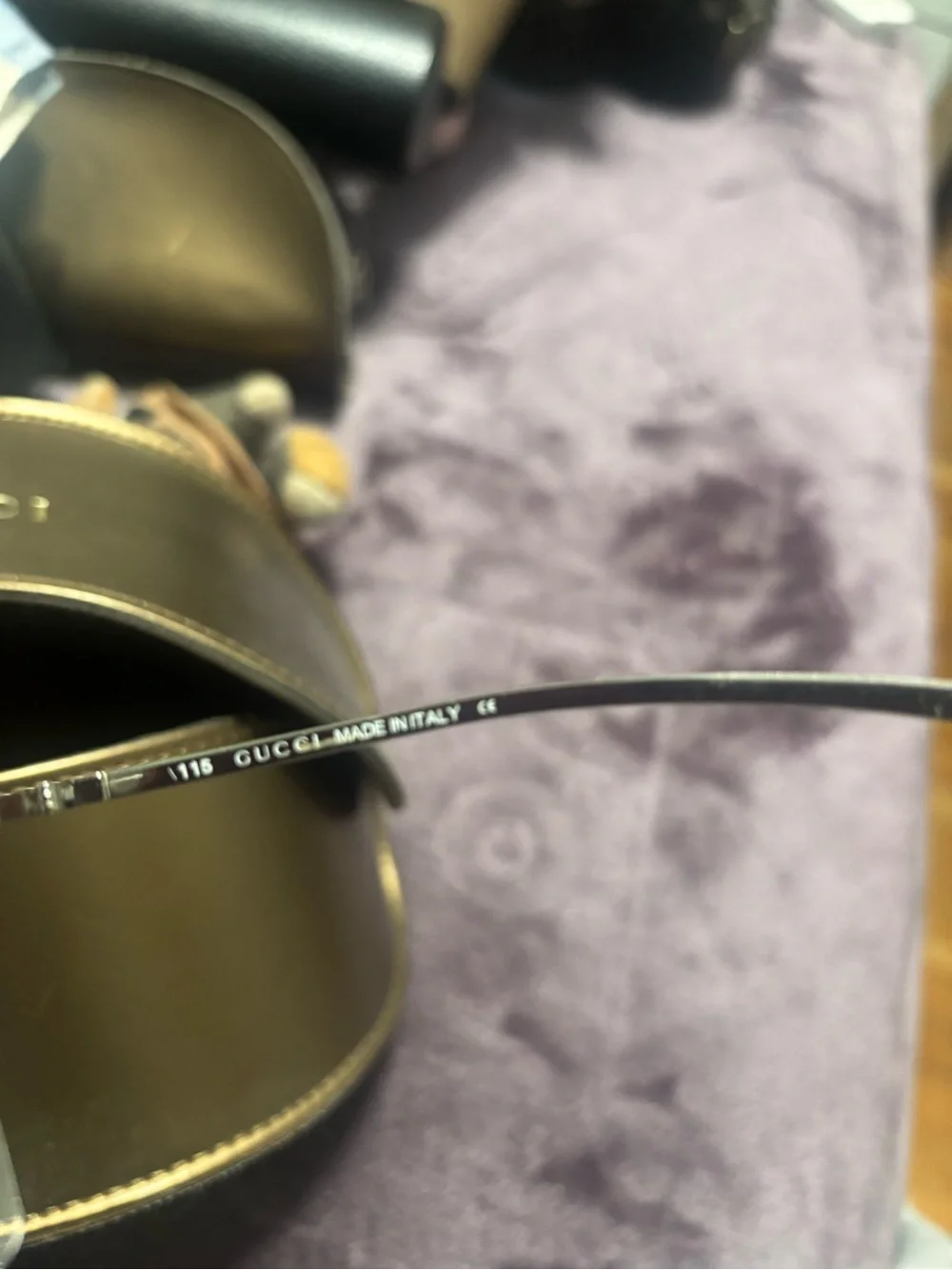 Gucci Rimless Clear Shield Sunglasses with Silver Bridge